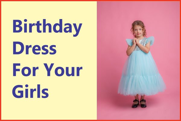 Girls birthday dress