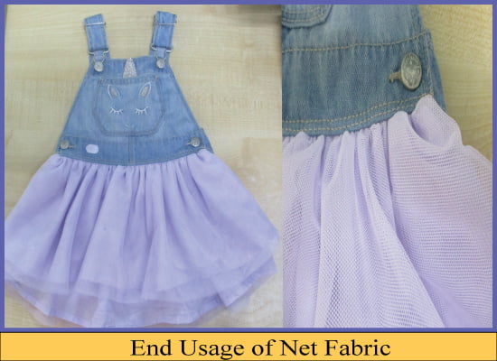 Net Fabric Dress