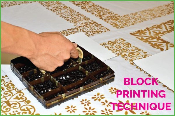 BLOCK PRINTING PROCESS - Ichcha