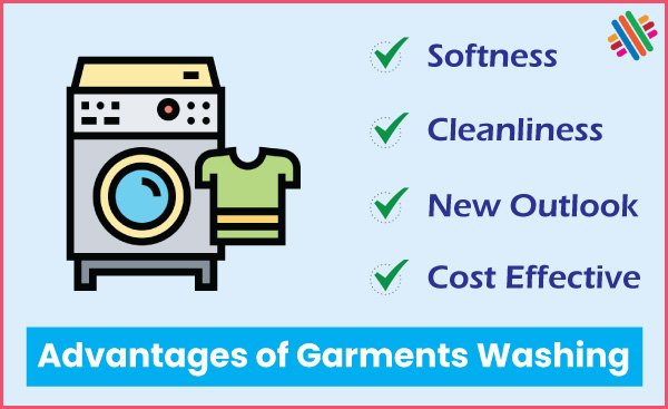 Garment washing machine advantages.