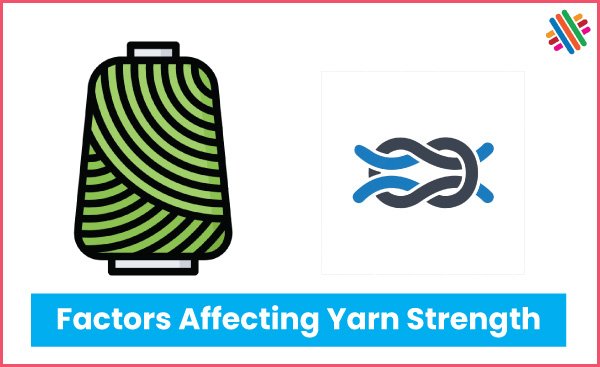 Yarn cone and yarn strength.