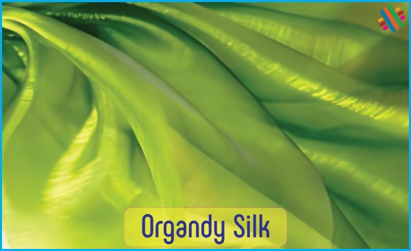 Organdy silk weave