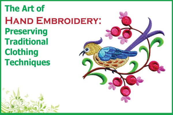 Types of Embroidery Stitches and Their Uses - Textile Engineering