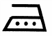 Ironing symbol at 200 degree.