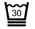 Washing symbol at 30 degree very mild