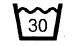 Washing symbol at 30 degree 