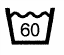 Washing symbol at 60 degree