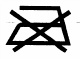 Do not iron symbol.