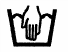 Washing symbol hand wash in ISO