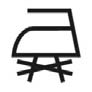 No steam iron symbol.