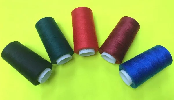 Polyester thread.