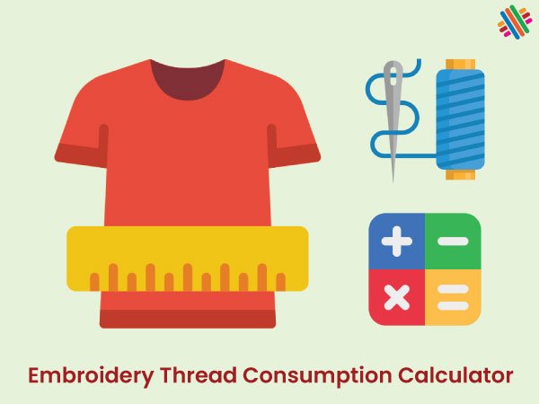 Embroidery Thread Consumption Calculator